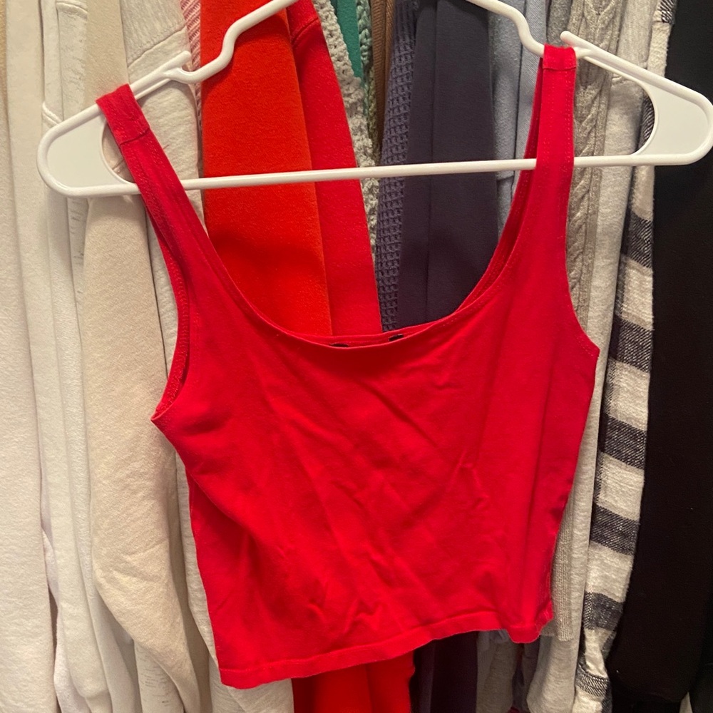 Forever 21 Bold Red Top